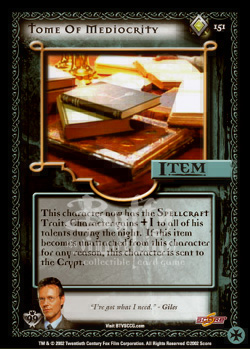 #151 Tome of Mediocrity