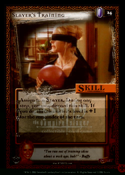 #24 Slayer's Training